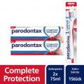 Parodontax Complete Protection Set, Zahnpasta 2x75ml, Zahnbürste 1 Stück